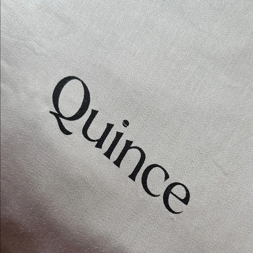 QUINCE Bamboo Duvet Cover King Light Gray